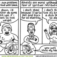 God prefers atheists