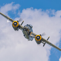 "Climbing B-25 Feet per Second" by Deon W