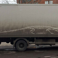 More dirty truck art