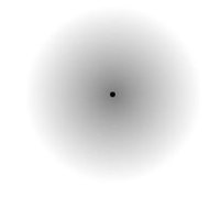 Illusion: Stare at the dot for a bit - the haze vanishes