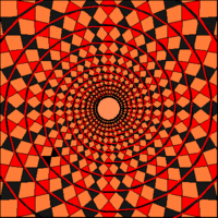 Illusion: A spiral? Or simply unattached circles?