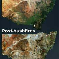 NSW, pre + post bushfire