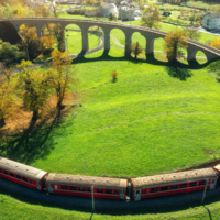 Get away from it all, take a scenic train journey