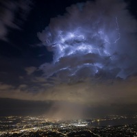 Lightning by Rodrigue