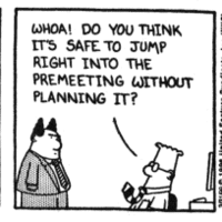 The meeting game