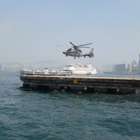 Camera shutter speed set to helicopters rotor