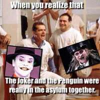 They both flew over the cuckoo's nest