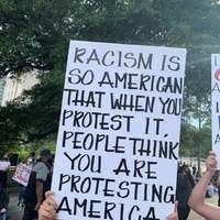 protesting america