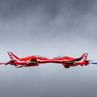"Red Arrows 60th Anniversary " by marius van dyk