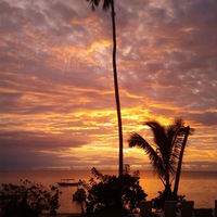 Fiji sunset