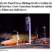 Self-service airline fuel