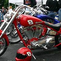 Jr. commemorative bike