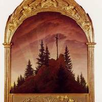 Caspar David Friedrich - Tetschen Altar or Cross in the Mountains - 1807/08