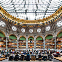 Salle Ovale 3... by Herbert A. Franke