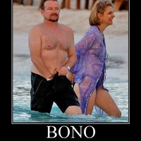 Bono is human afterall