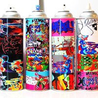 Graffiti Art Spray Can Collection by MF-minK