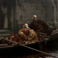 Wallpaper - Edmund Leighton - In Time of Peril