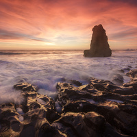 Surreal Sunset by Dave Michaud