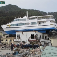 Tsunami boat