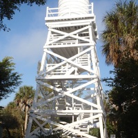 Cabbage Key wooden water tower