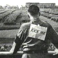 Hitler addresses the crowd