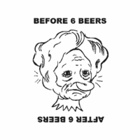 Before/After 6 beer