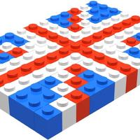 British Lego Flag (Lego Union Jack)