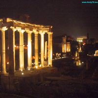 "Foro Romano" by night - Rome ITALI