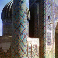 Shir-Dar (Lions' House) madrasa in Samarkand Russia