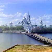 View of the Nilova Monastery Russia
