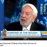 Donald Sutherland Ashamed of Being a White Man YouTube