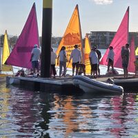 raising sail