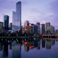 Melbourne, Australia from the Yarra River