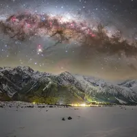 New zealand night long exposure 