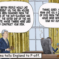 Obama and England