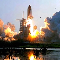 We have lift off! (Space Shuttle Discovery)