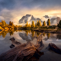 Morning in Dolomites by Martin Morávek