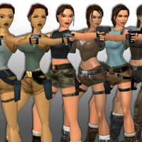 Evolution of Lara Croft