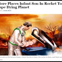 Young Gore goes into Space
