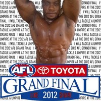 AFL GF 2012 TACKLE A REF