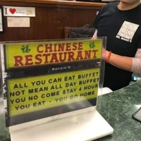 Eat it and get out