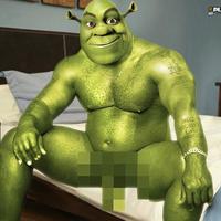 Shrek hangin' loose