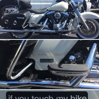 If you touch my bike