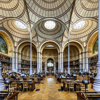 La Salle Labrouste by Herbert A. Franke