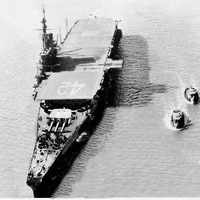 Late WW-II CVB USS Franklin Delano Roosevelt