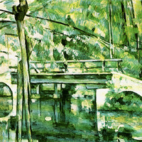 Cezanne - Mosti&#263; u Mennecyju