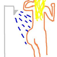 sweet ass in shower