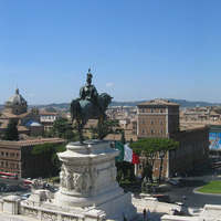 View from Vittoriano (2), Rome, Italy
