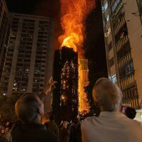 Massive fires break out in multiple Hong Kong buildings