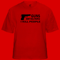 Guns don't kill people
